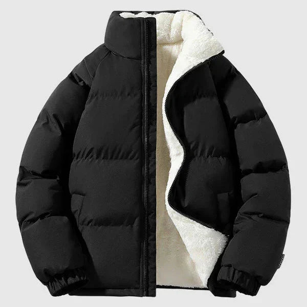 Alexia - Trendy Fleece Puffer Jacket