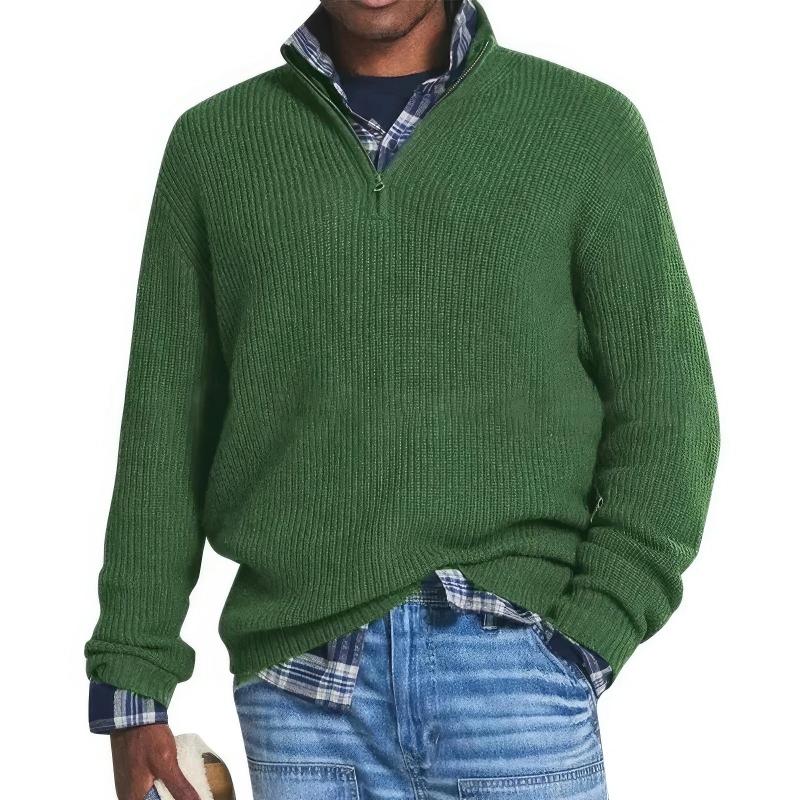 Bradley | Knitted Jumper with Zip