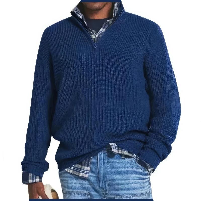 Bradley | Knitted Jumper with Zip